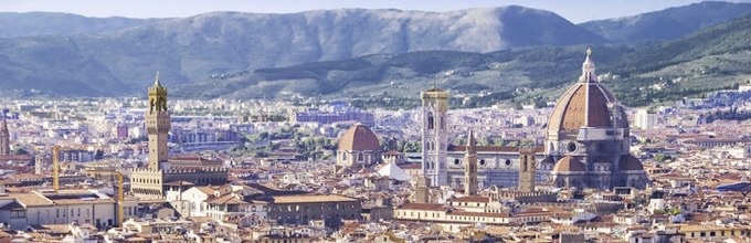 Panorama città di Firenze